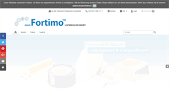 Desktop Screenshot of fortimo.de